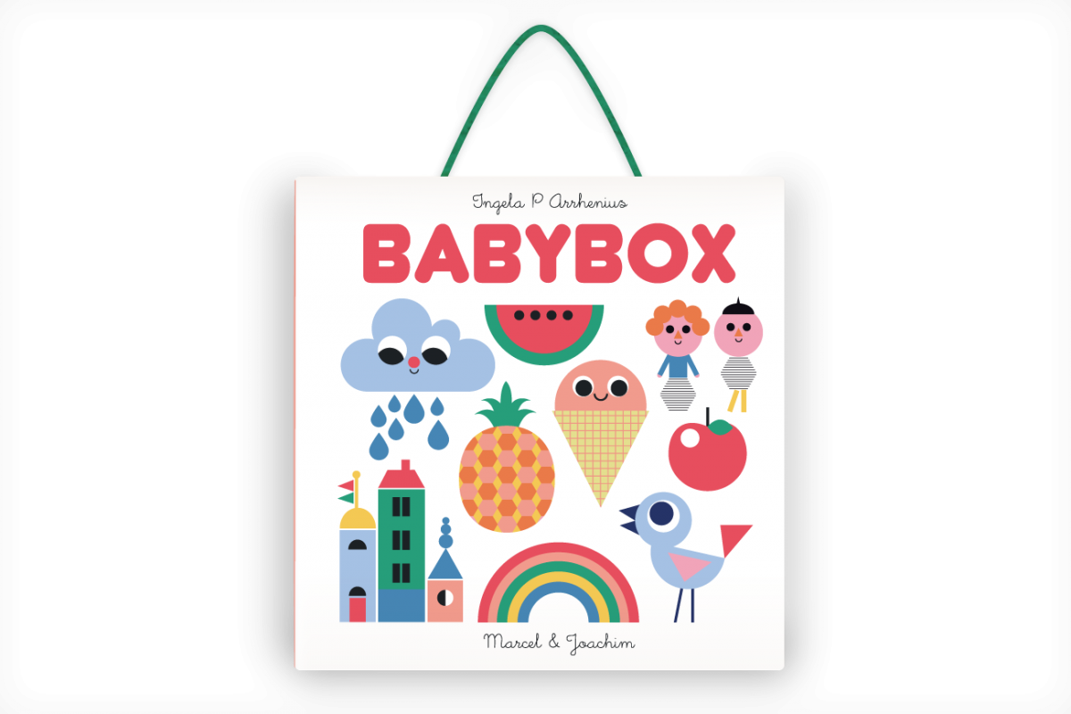 Coffret Baby Box - Livres et mobile-Marcel & Joachim-Super Châtaigne-Livres & Cie : Product type