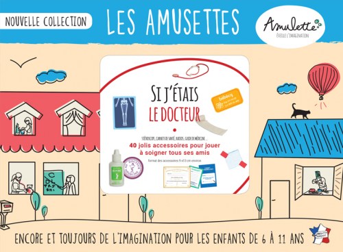 Coffret - Les amusettes - Si j'étais docteur !-Amulette-Super Châtaigne-Imitation : Product type