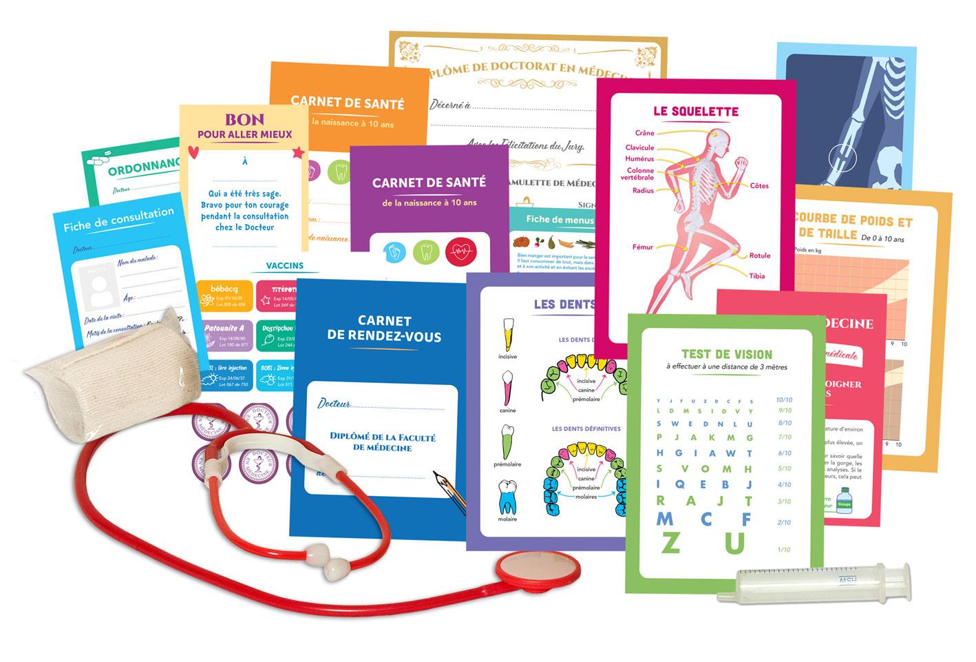 Coffret - Les amusettes - Si j'étais docteur !-Amulette-Super Châtaigne-Imitation : Product type