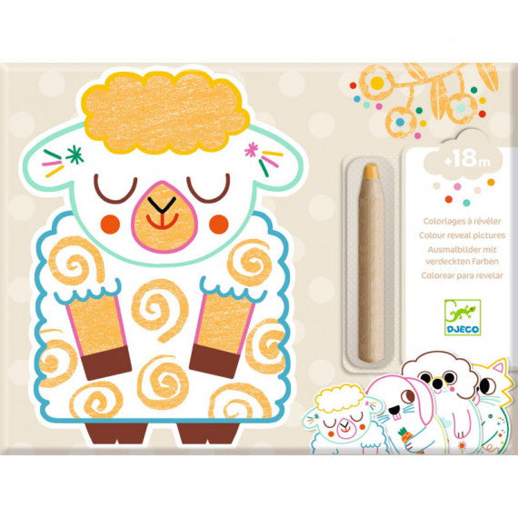 Coloriages à révéler | Animaux familiers