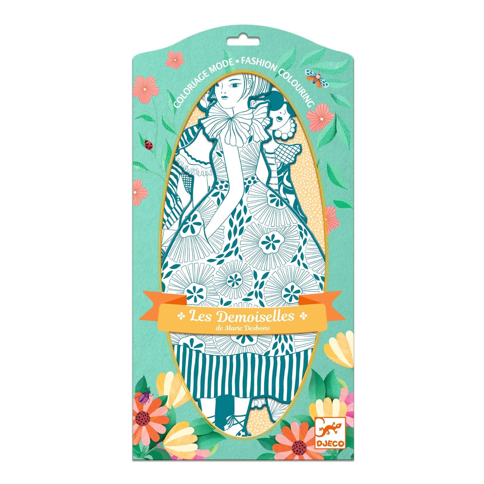 Coloriages géants | Mode Rebekka-Djeco-Super Châtaigne-Collages & Coloriages : Product type