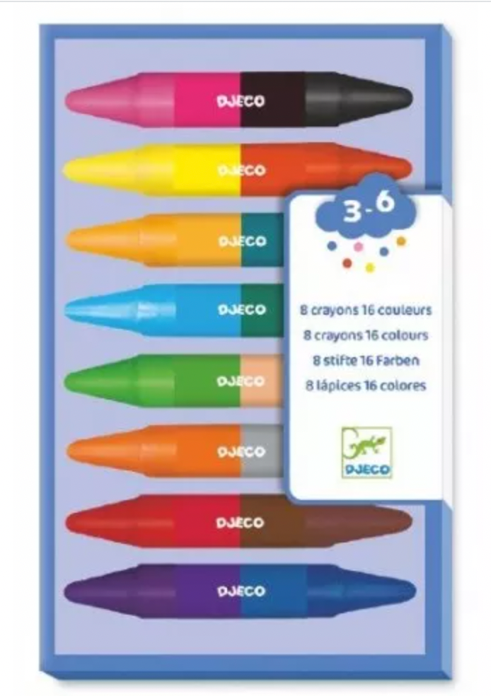 Crayons pour enfants-Djeco-Super Châtaigne-Matériel : Product type