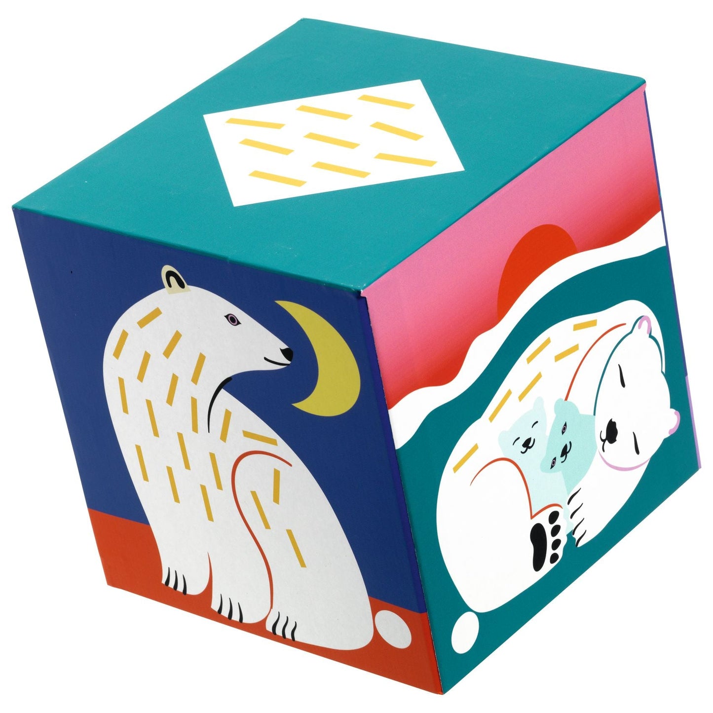 Cubes à empiler | Animaux Sauvages-Djeco-Super Châtaigne-Jeux éducatifs : Product type