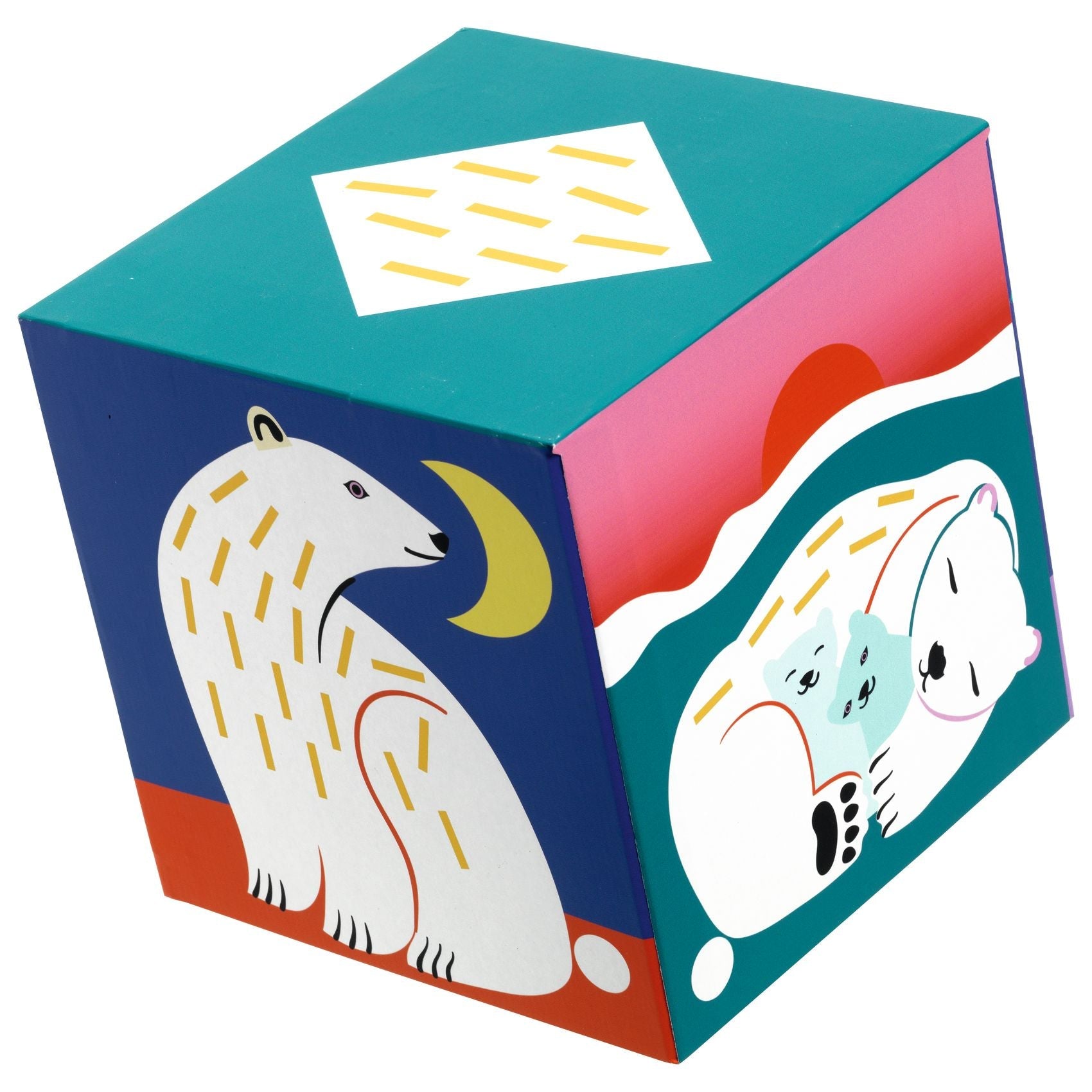 Cubes à empiler | Animaux Sauvages-Djeco-Super Châtaigne-Jeux éducatifs : Product type