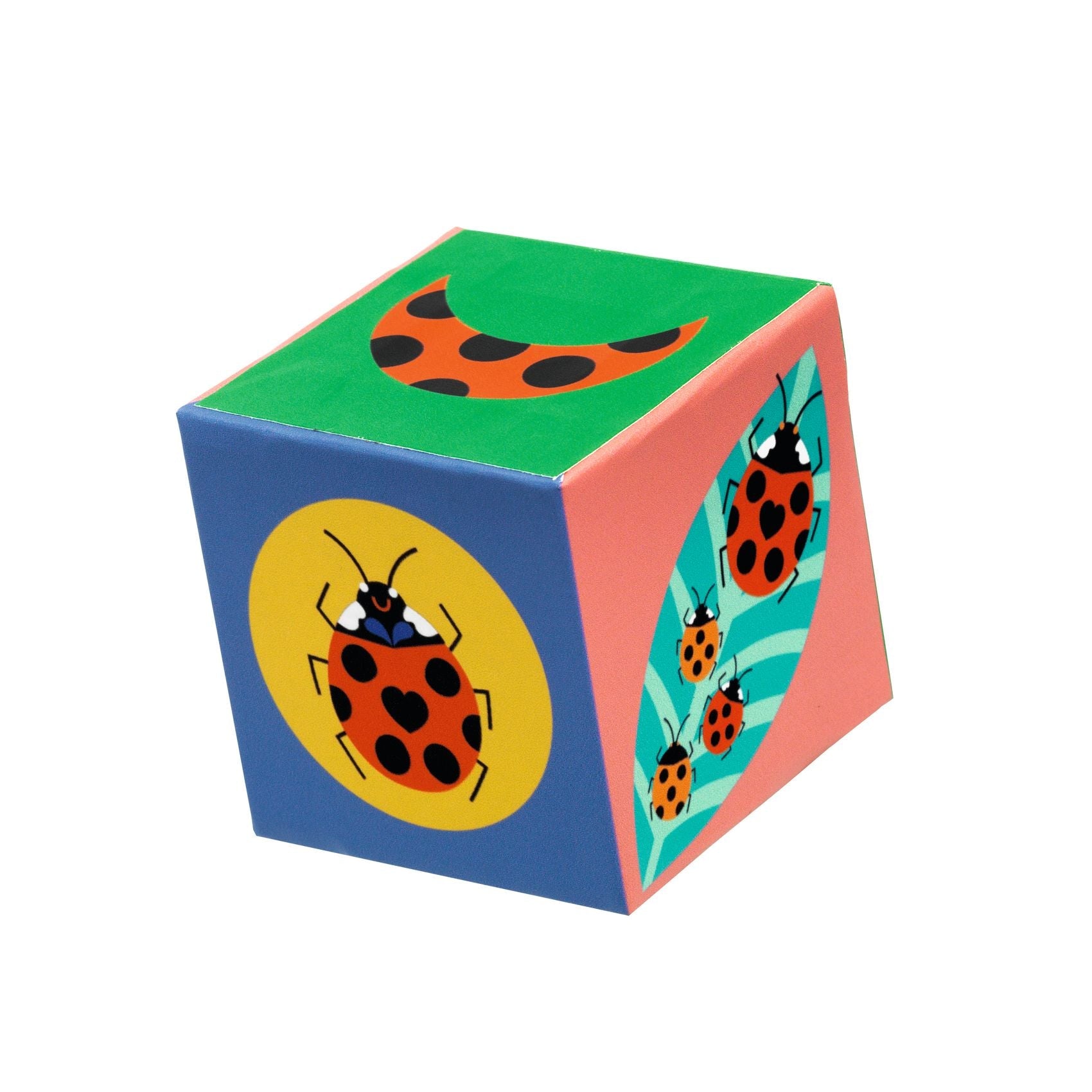 Cubes à empiler | Animaux Sauvages-Djeco-Super Châtaigne-Jeux éducatifs : Product type