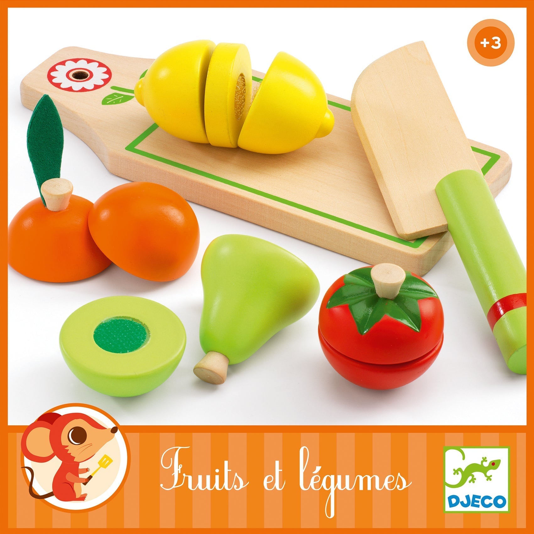 Cuisine - Fruits et légumes à couper-Djeco-Super Châtaigne-Imitation : Product type