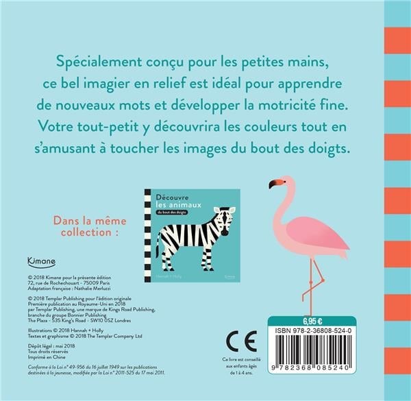 Découvre les couleurs du bout des doigts-Éditions Kimane-Super Châtaigne-Livres & Cie : Product type