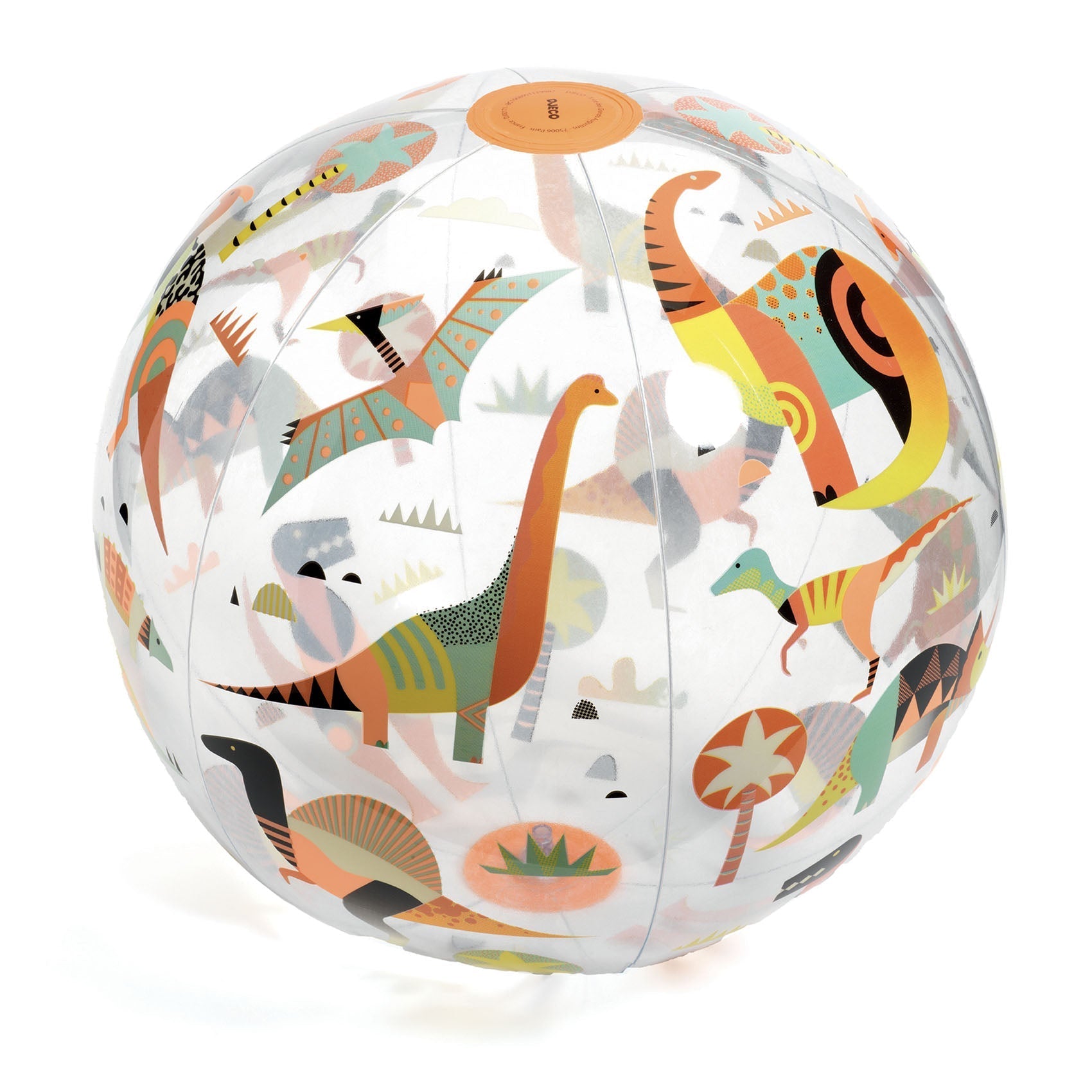 Dino ball - Ø35 cm-Djeco-Super Châtaigne-Matériel : Product type
