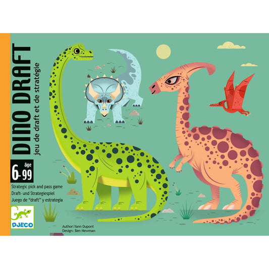 Dino Draft | Jeu de draft et de stratégie-Djeco-Super Châtaigne-Jeux de société : Product type