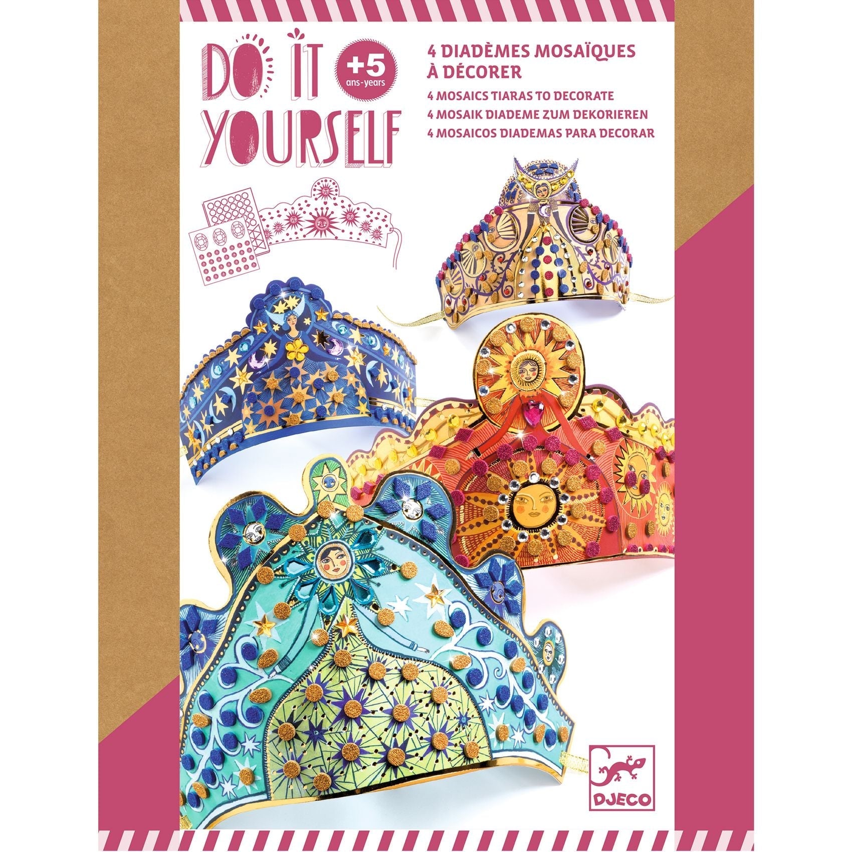 DIY | Diadèmes enchanteresses-Djeco-Super Châtaigne-Création & Fabrication : Product type
