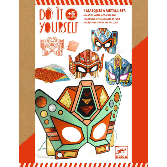DIY l Masques Super Robots-Djeco-Super Châtaigne-Création & Fabrication : Product type