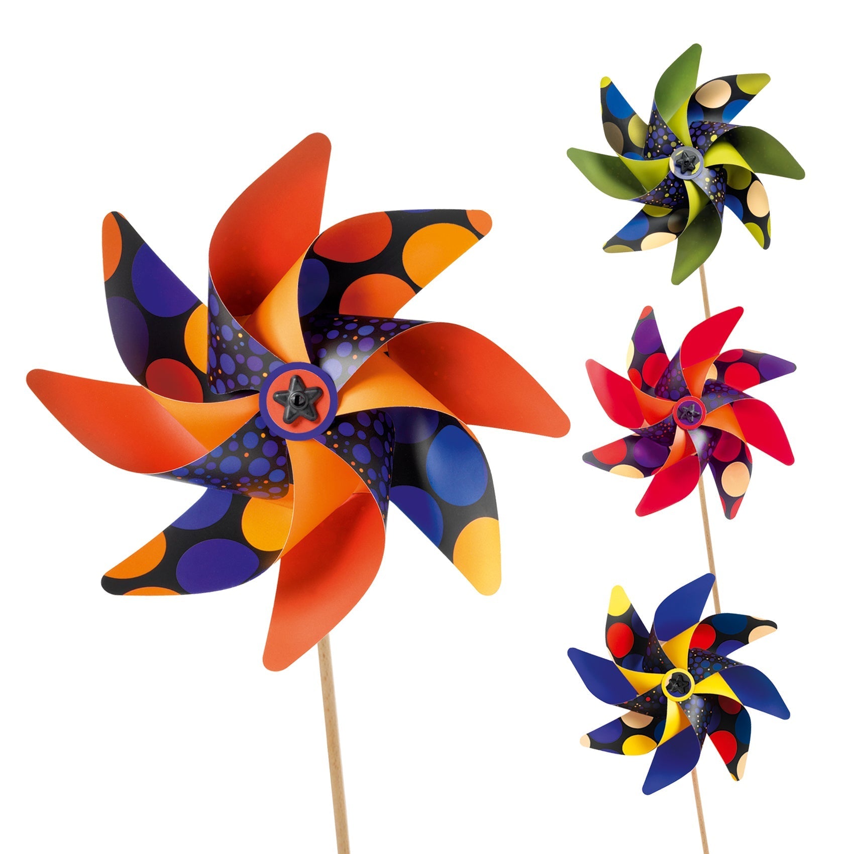 Do It Yourself - Moulin à vent spots-Djeco-Super Châtaigne-Création & Fabrication : Product type