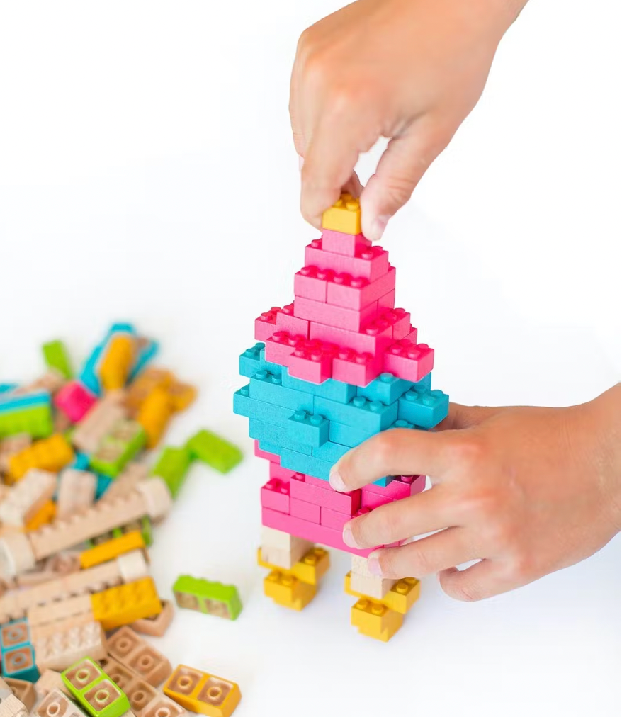 EcoBrick | Couleur-OnceKids-Super Châtaigne-Puzzle : Product type