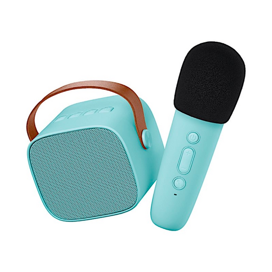 Enceinte & Micro Karaoke | Bleu-Lalarma-Super Châtaigne-Musique : Product type