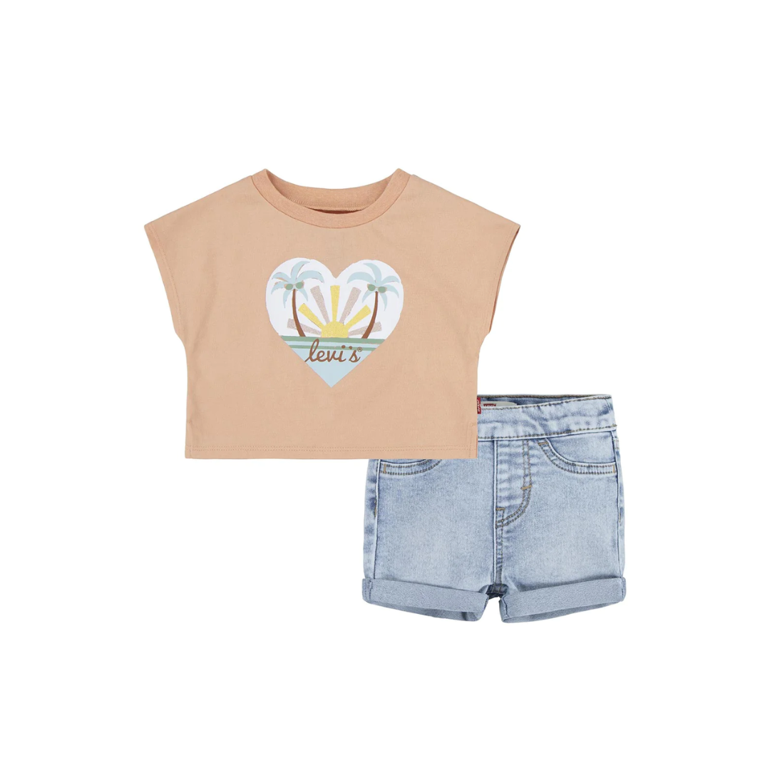 Ensemble short | Palm-levi's-Super Châtaigne-Ensembles : Product type