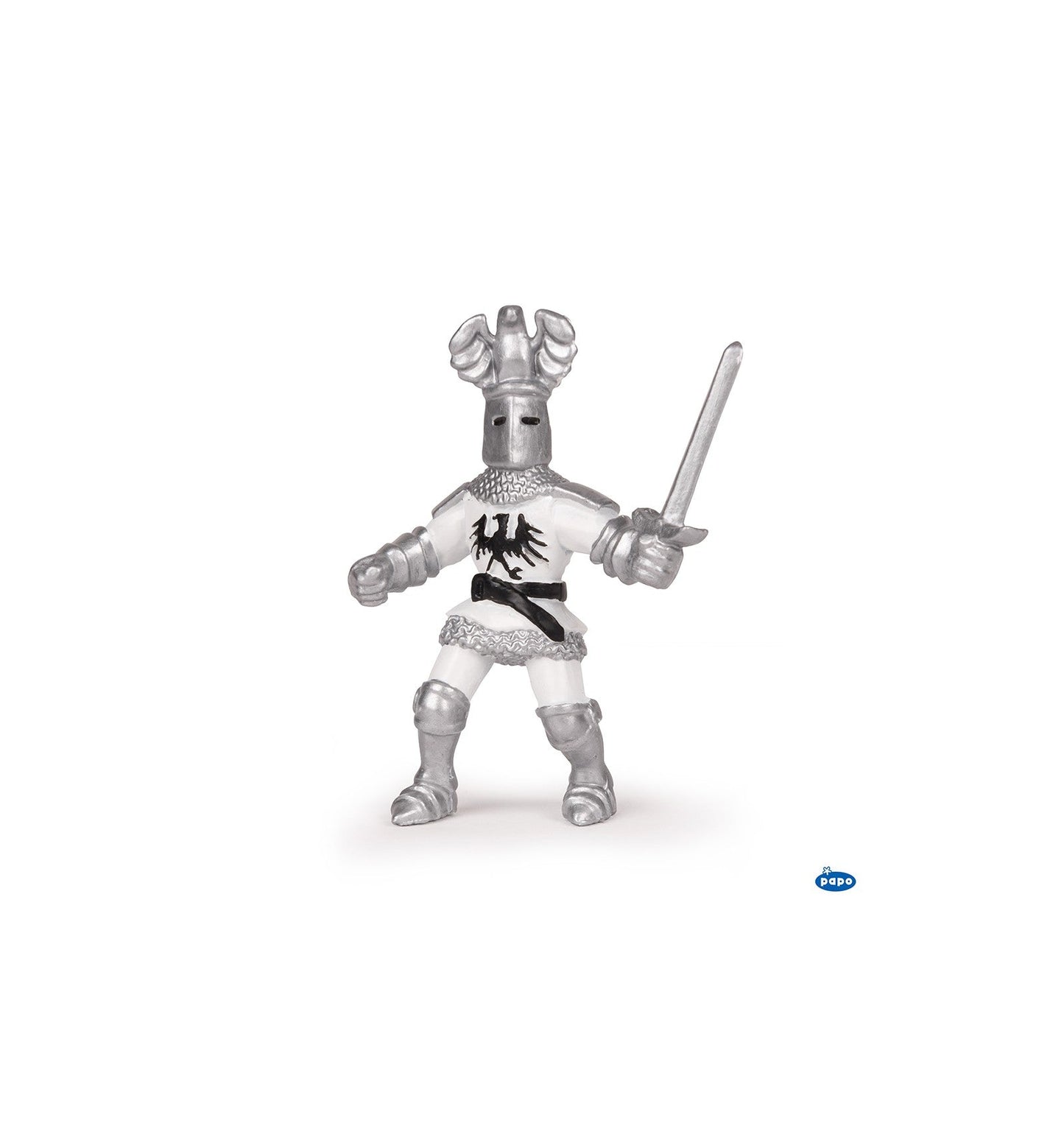 Figurine - Mini PLUS Chevaliers (Tube, 12 figurines)-Papo-Super Châtaigne-Imitation : Product type