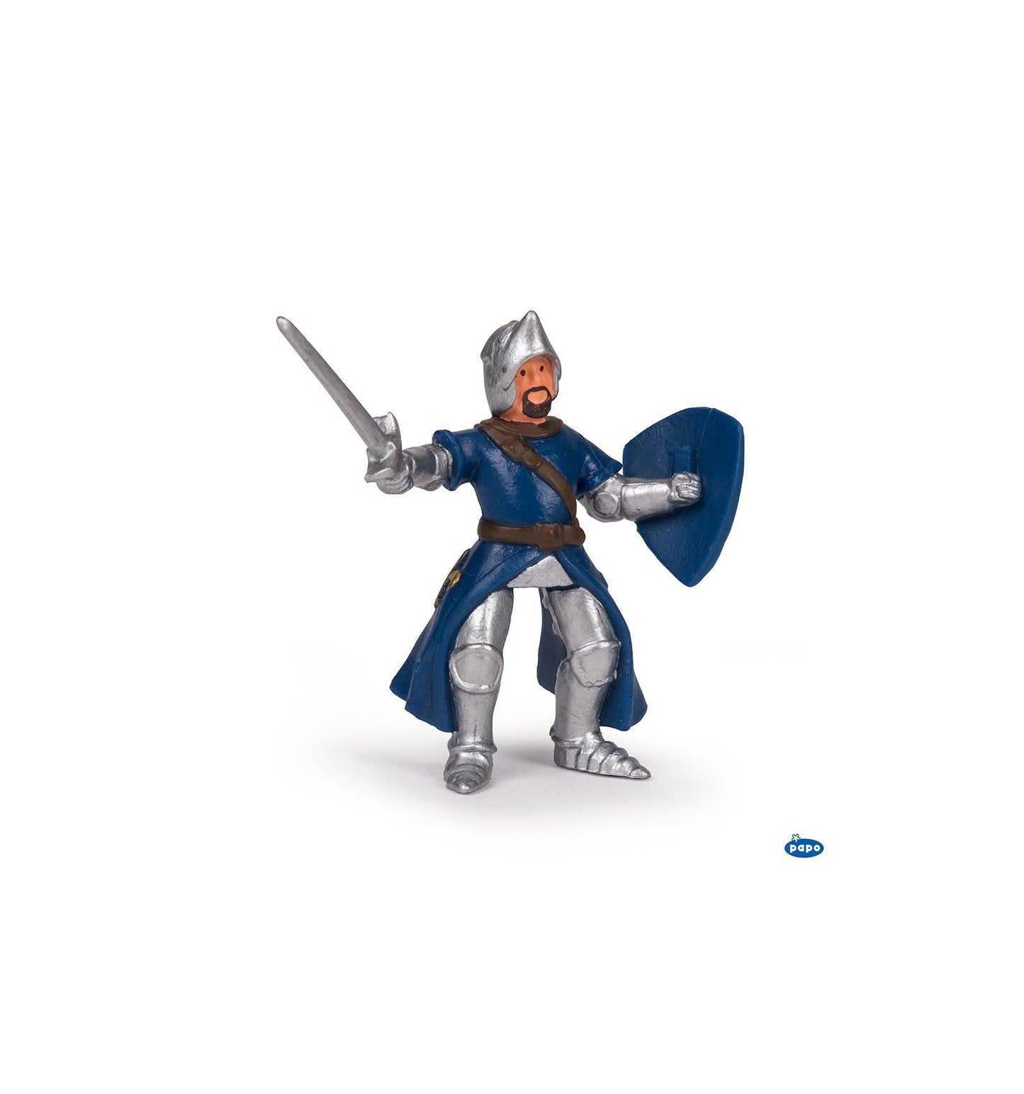 Figurine - Mini PLUS Chevaliers (Tube, 12 figurines)-Papo-Super Châtaigne-Imitation : Product type