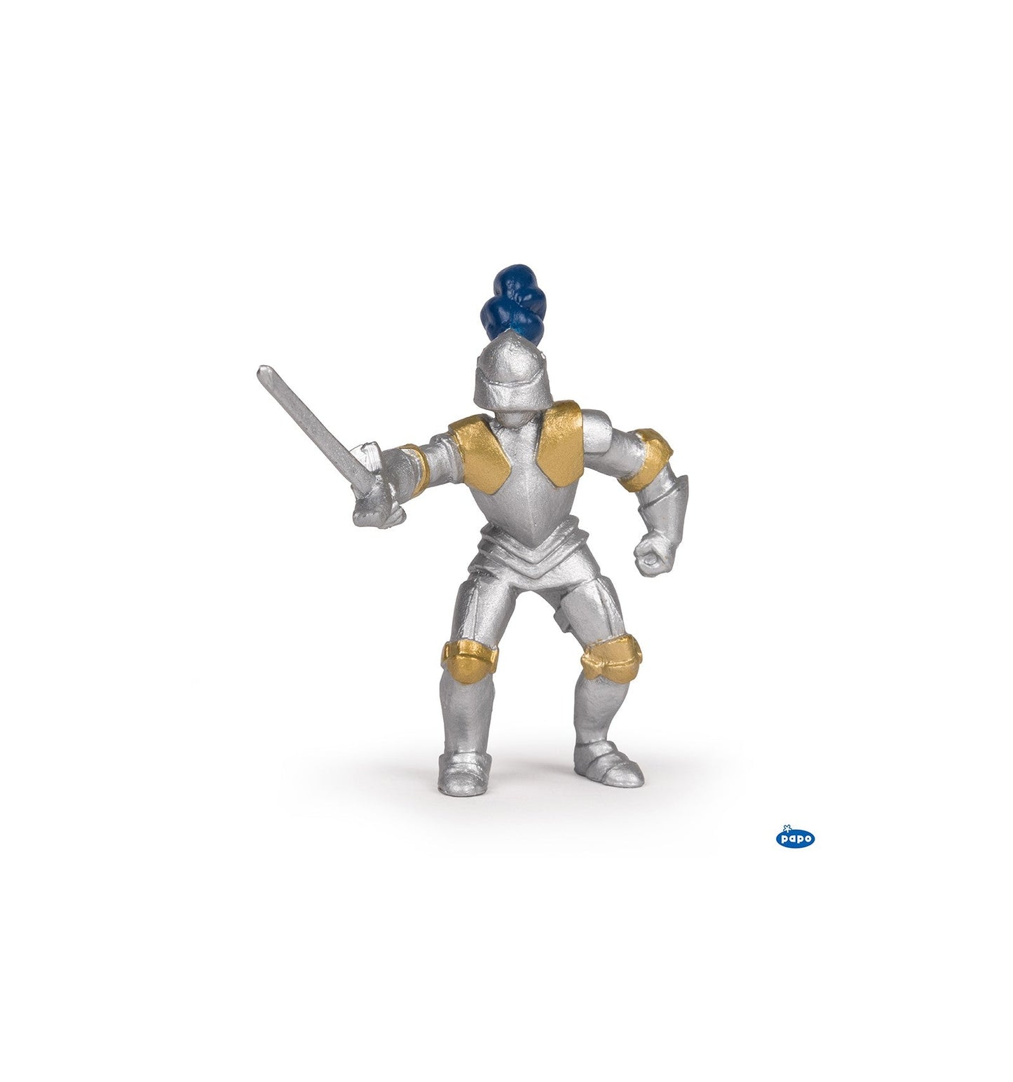 Figurine - Mini PLUS Chevaliers (Tube, 12 figurines)-Papo-Super Châtaigne-Imitation : Product type