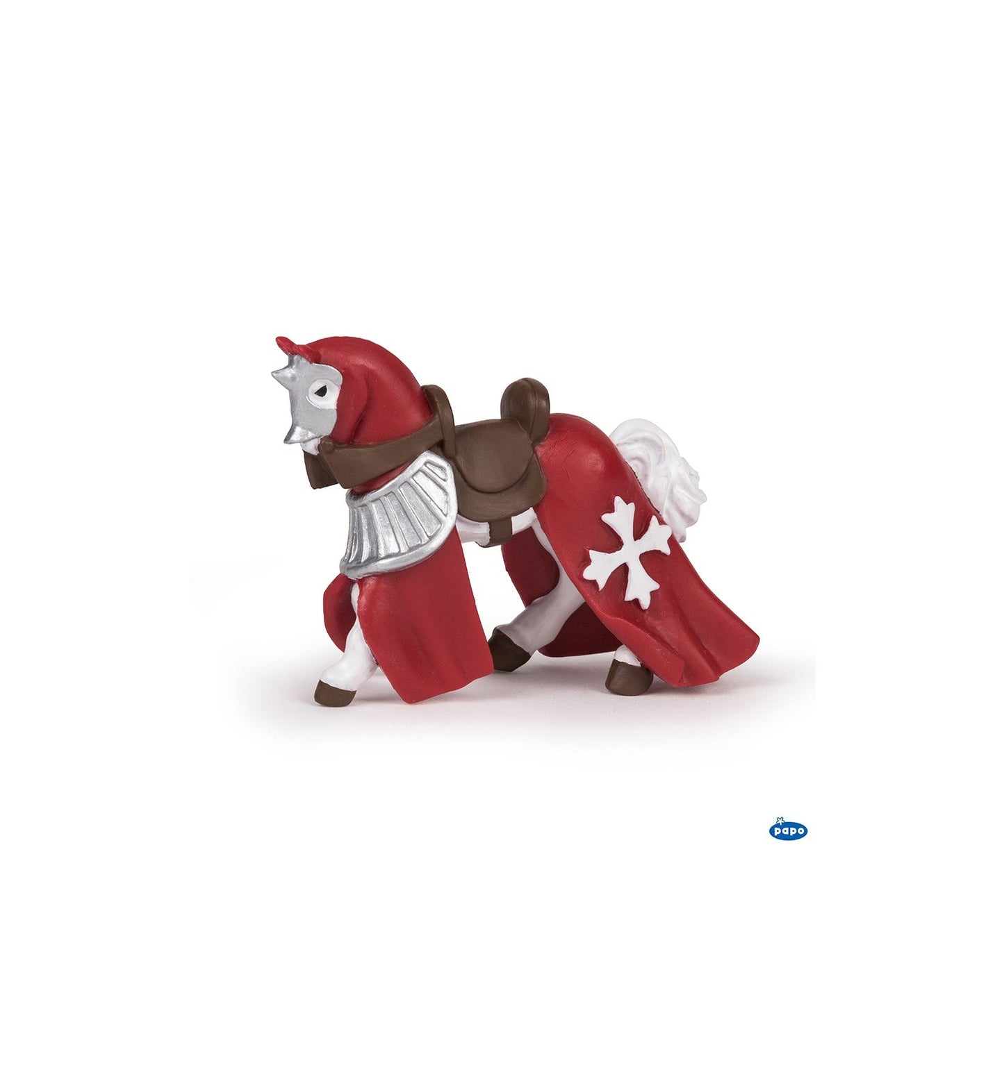 Figurine - Mini PLUS Chevaliers (Tube, 12 figurines)-Papo-Super Châtaigne-Imitation : Product type