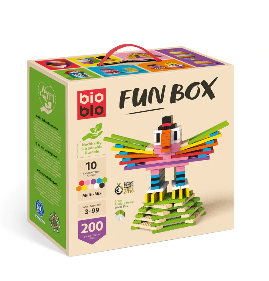 Fun Box | 200 briques-Bioblo-Super Châtaigne-Puzzle : Product type