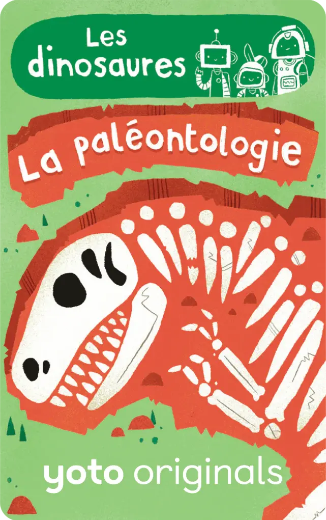 Cartes Yoto | Explorobots : Les dinosaures