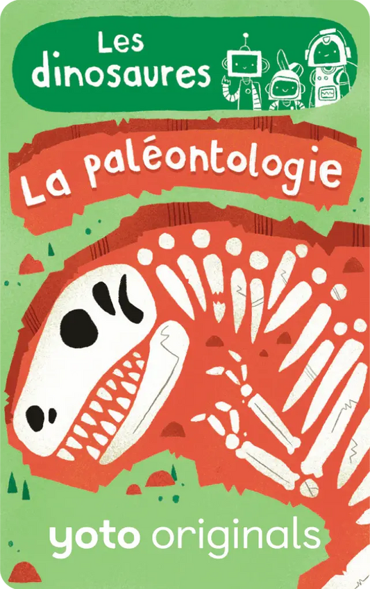 Cartes Yoto | Explorobots : Les dinosaures