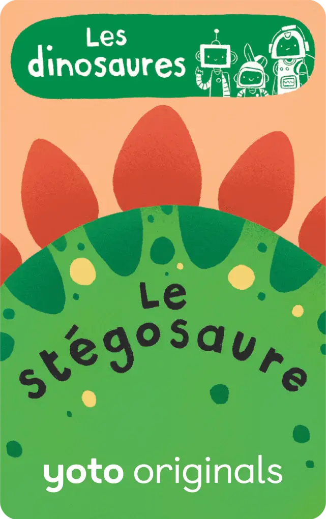 Cartes Yoto | Explorobots : Les dinosaures
