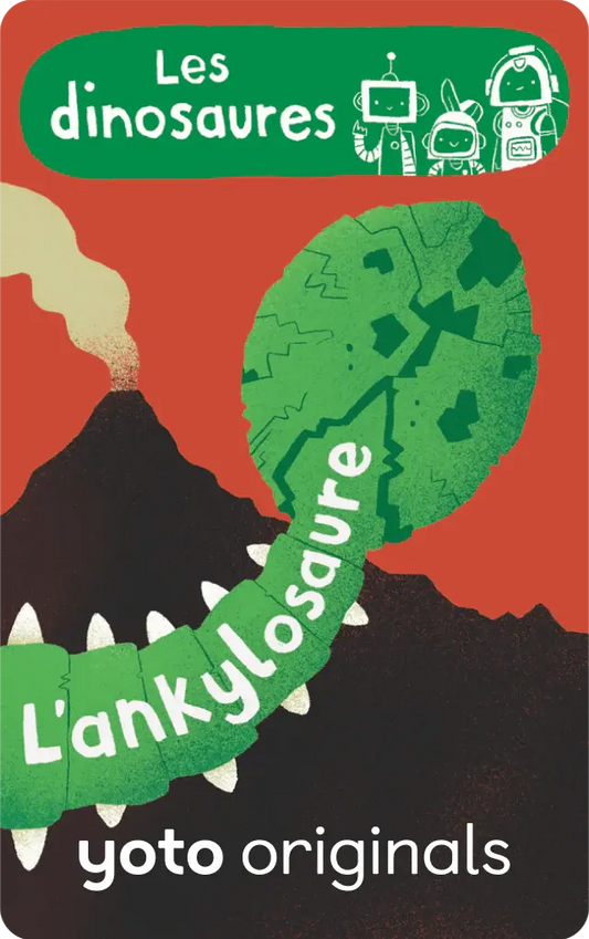 Cartes Yoto | Explorobots : Les dinosaures