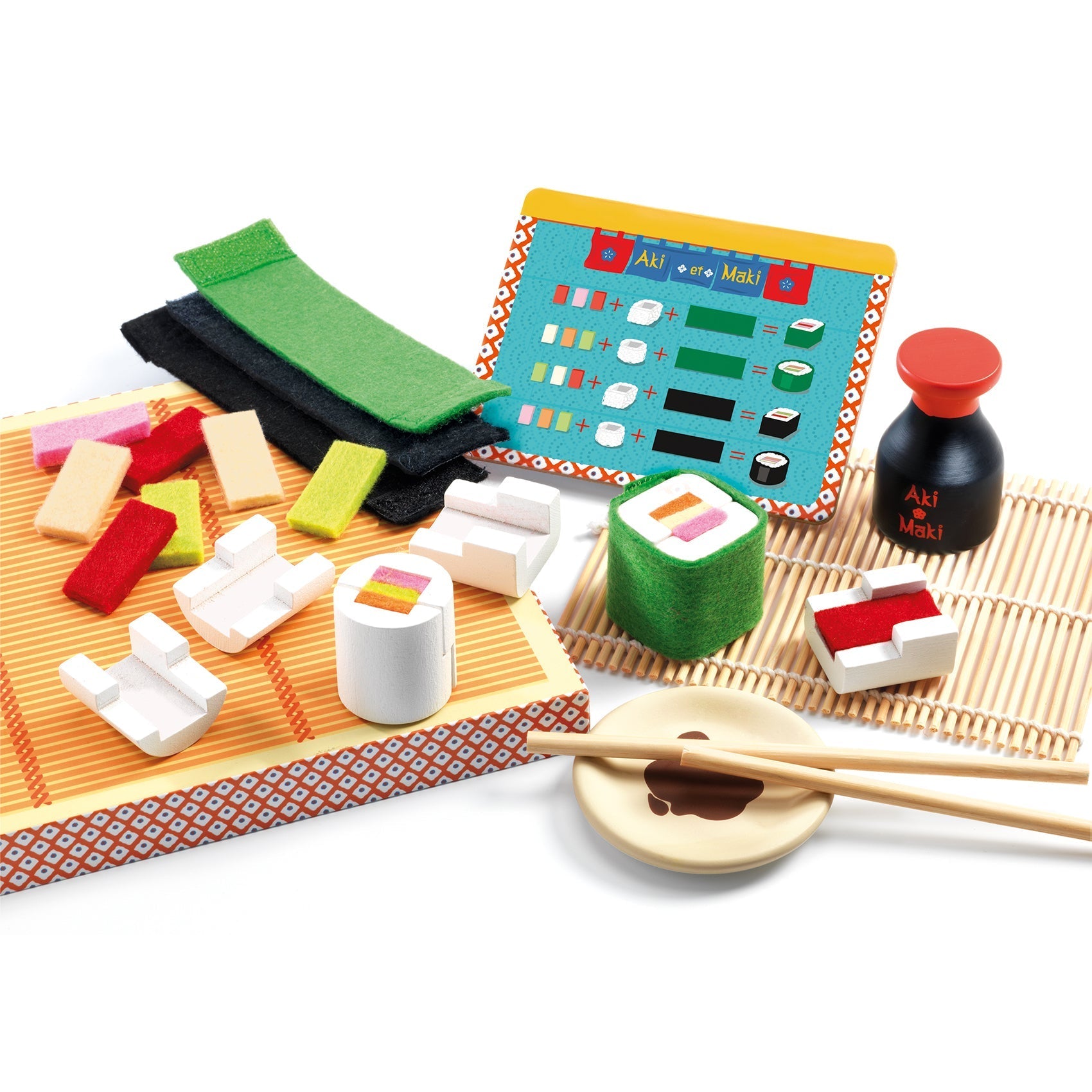 Jeu d'imitation | Aki et Maki- Sushis-Djeco-Super Châtaigne-Imitation : Product type