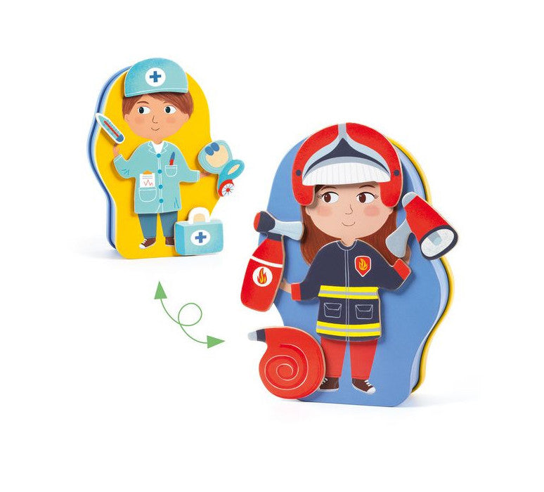 Jeu magnétique | Jobissimo-Djeco-Super Châtaigne-Jeux éducatifs : Product type