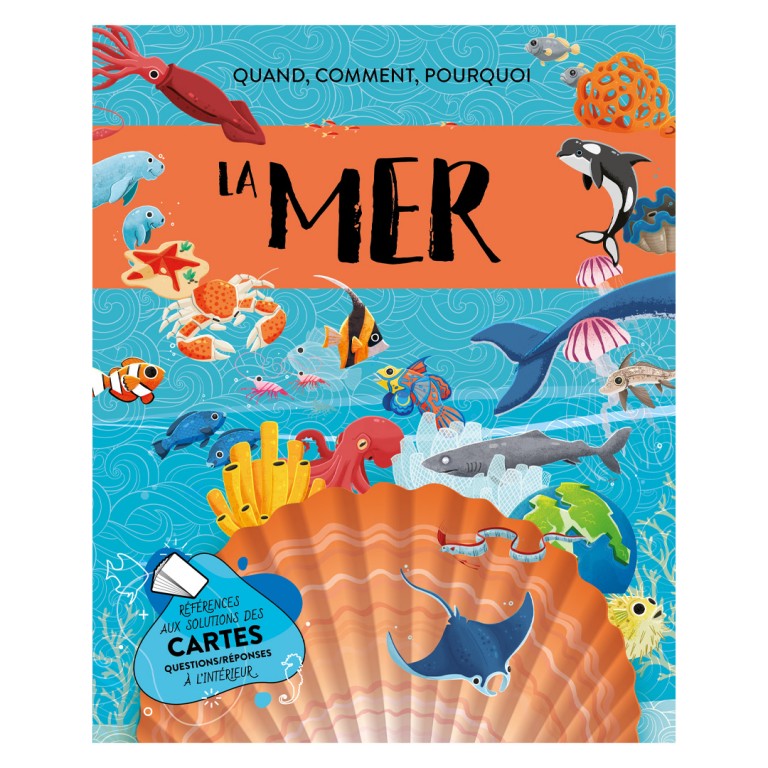 Le coffret du mega Atlas de la mer-Sassi-Super Châtaigne-Jeux éducatifs : Product type
