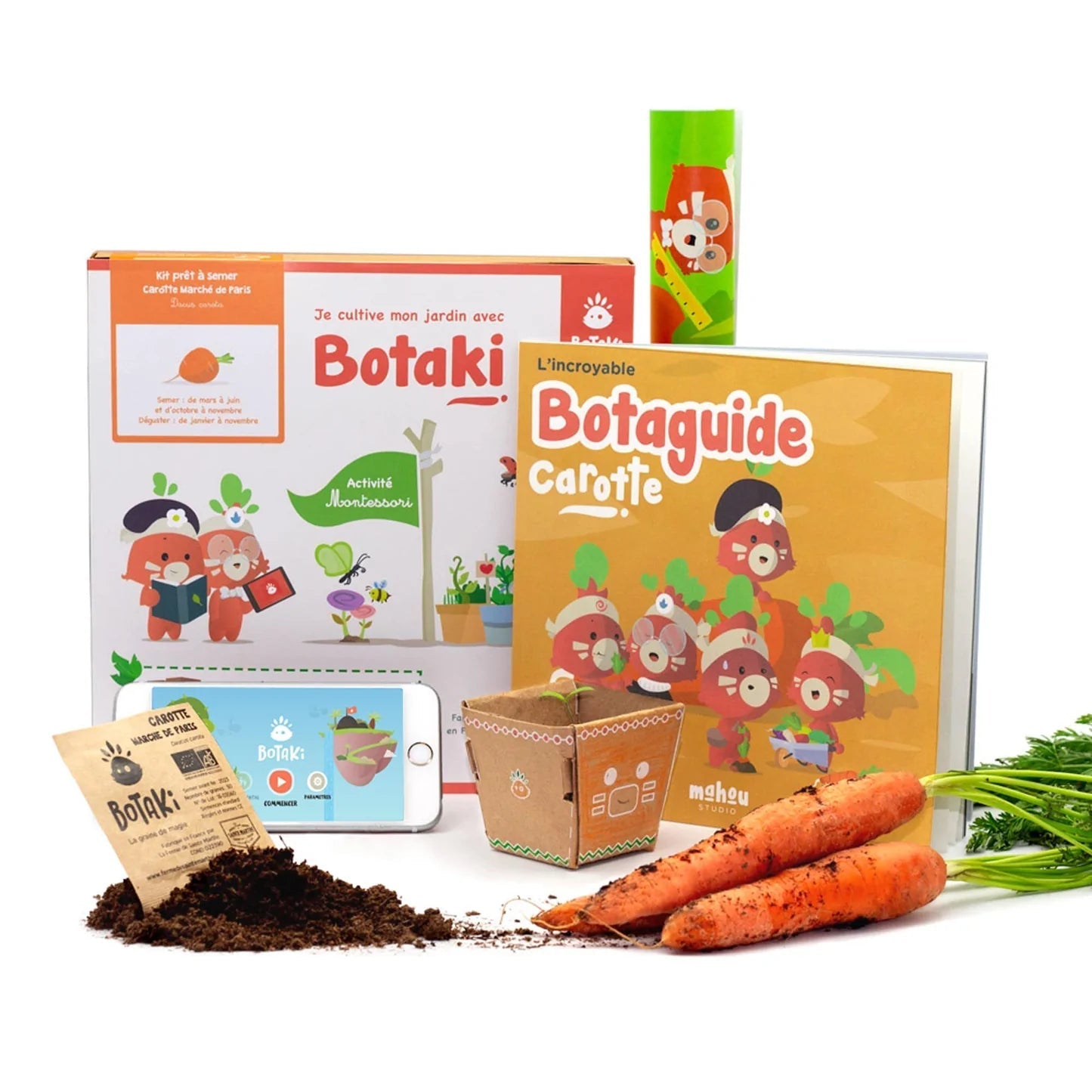 Le kit carotte-Botaki-Super Châtaigne-Cuisine et Jardinage : Product type