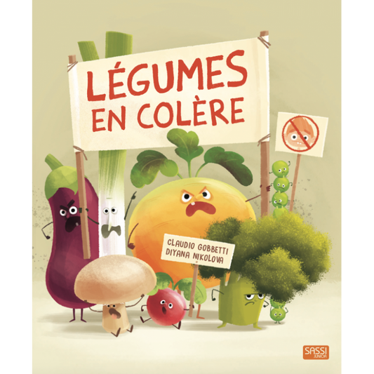 Légumes en colère-Sassi-Super Châtaigne-Livres & Cie : Product type