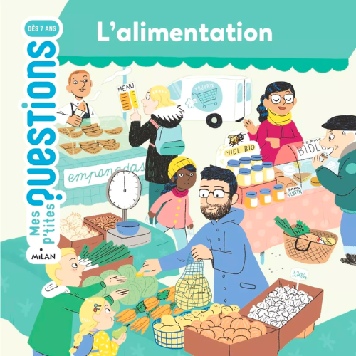 Livre documentaire | L'alimentation-Milan-Super Châtaigne-Livres & Cie : Product type