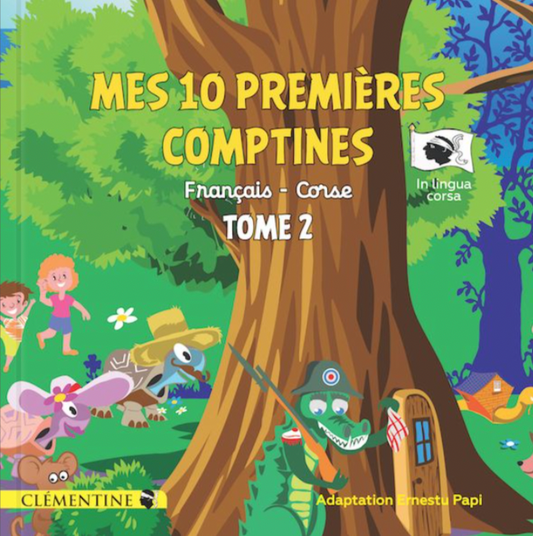 Mes 10 premières comptines français-corse Tome 2-Éditions Clémentine-Super Châtaigne-Livres & Cie : Product type