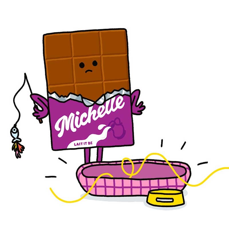 Michelle le chocolat a perdu son chat !-Auzou-Super Châtaigne-Livres & Cie : Product type
