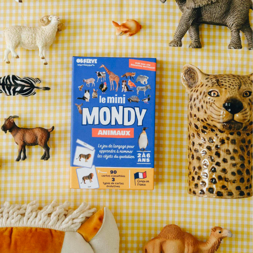 Mini Mondy | Animaux-Observe Montessori-Super Châtaigne-Jeux éducatifs : Product type