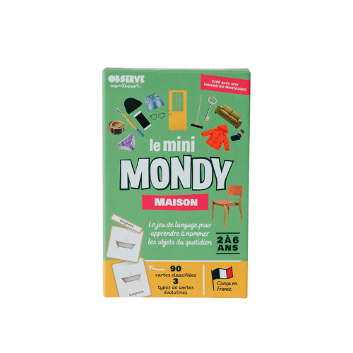 Mini Mondy | Maison-Observe Montessori-Super Châtaigne-Jeux éducatifs : Product type