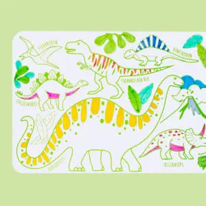 Mini PlayMat 2 en 1 - Dino-Super Petit-Super Châtaigne-Collages & Coloriages : Product type