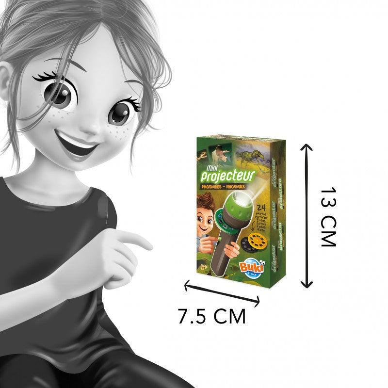 Mini projecteur | Dinosaures-Buki-Super Châtaigne-Imagination : Product type