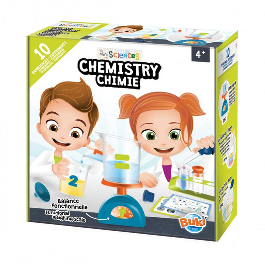 Mini sciences Chimie - 10 expériences-Buki-Super Châtaigne-Jeux éducatifs : Product type