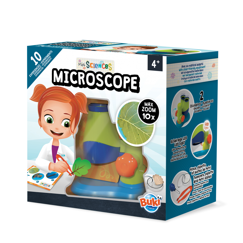 Mini Sciences Microscope-Buki-Super Châtaigne-Jeux éducatifs : Product type