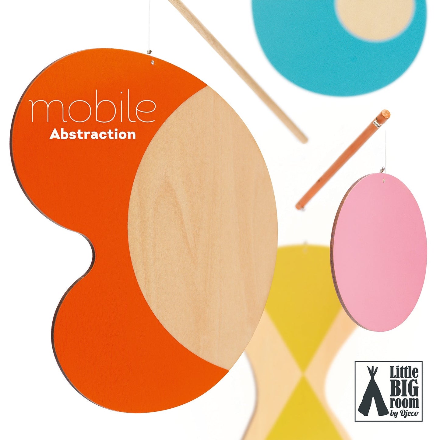 Mobile Abstraction-Djeco-Super Châtaigne-Mobile : Product type
