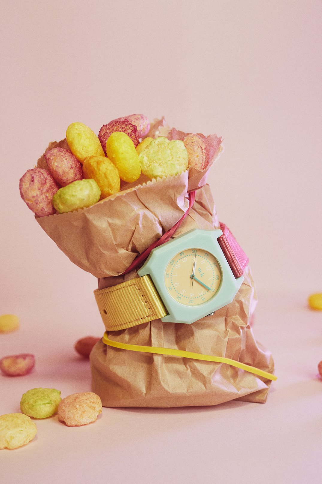 Montre pour enfant - Bubble Gum-Mini Kyomo-Super Châtaigne-Accessoires : Product type