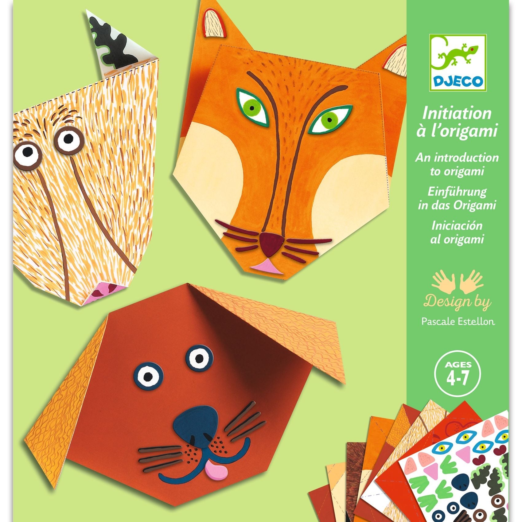 Origami | Animaux-Djeco-Super Châtaigne-Création & Fabrication : Product type