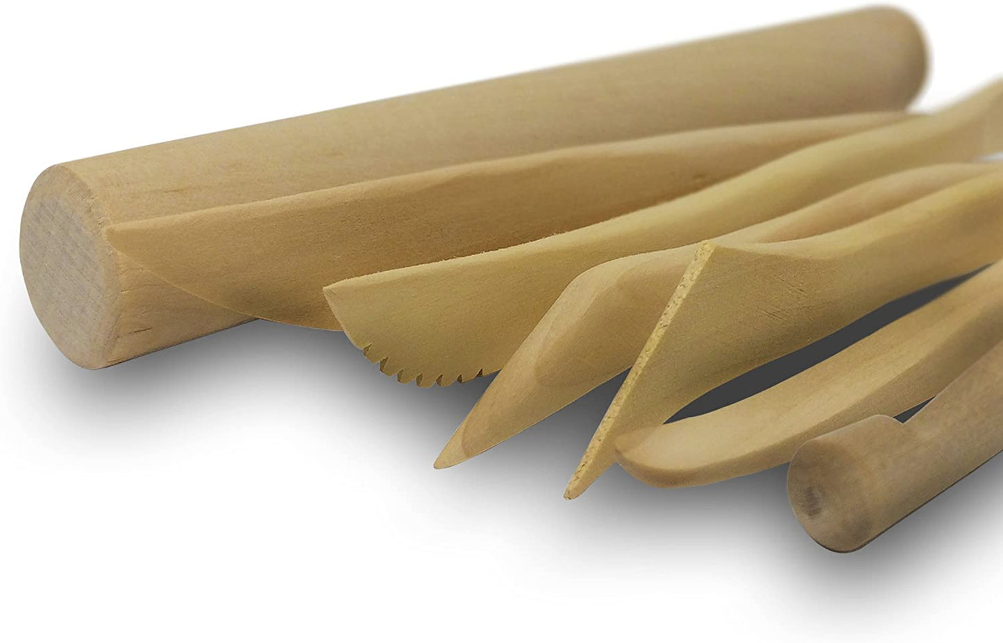 Outils de modelage en bois - 7 pièces-Das - Fila-Super Châtaigne-Matériel : Product type