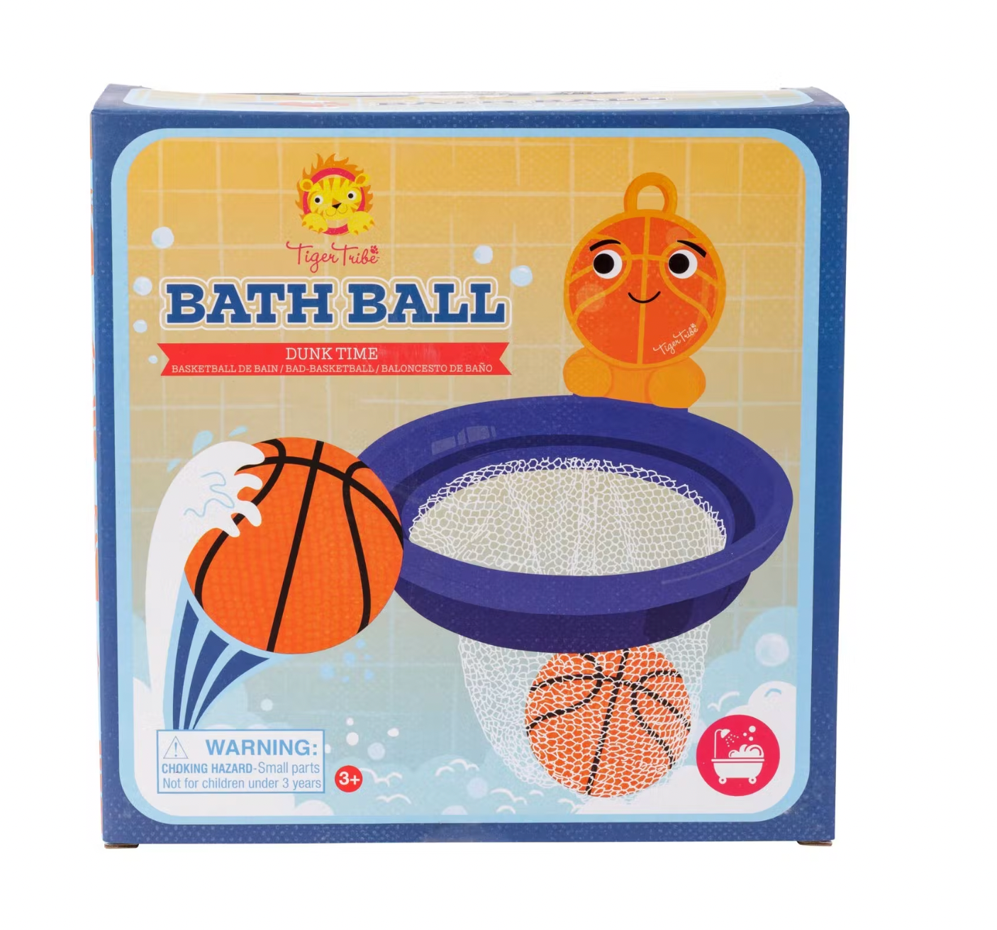 Panier de basket pour le bain-Tiger Tribe-Super Châtaigne-Bain : Product type