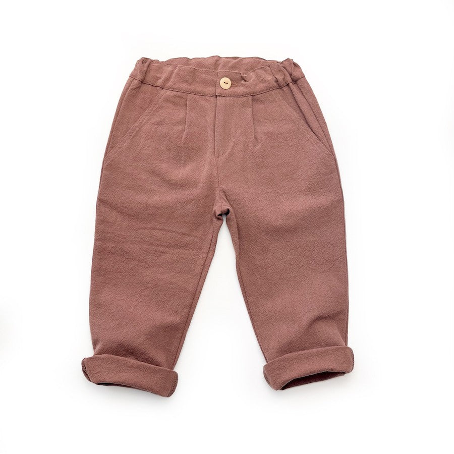 Pantalon Sanjay Lin | Vieux rose-Apaches Collections-Super Châtaigne-outlet : Product type