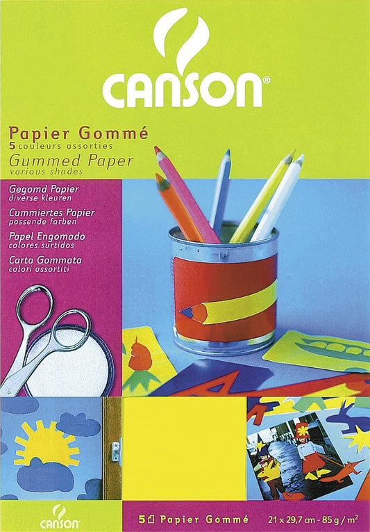 Papier gommé-Canson-Super Châtaigne-Matériel : Product type