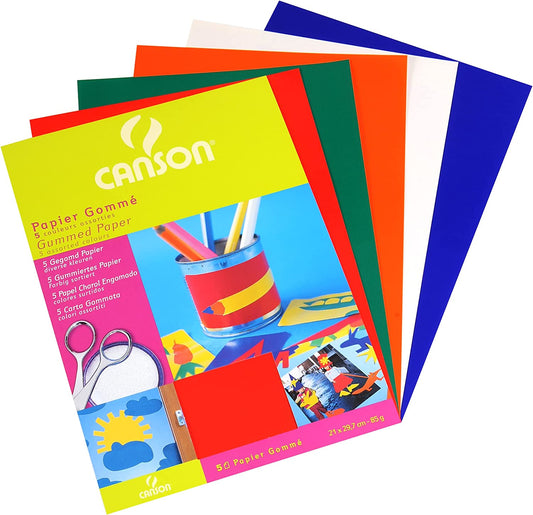 Papier gommé-Canson-Super Châtaigne-Matériel : Product type